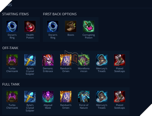  LMHT: Hướng dẫn cách lên đồ mới và bảng ngọc mạnh nhất cho Singed Tiền Mùa 11 9