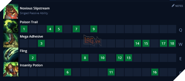  LMHT: Hướng dẫn cách lên đồ mới và bảng ngọc mạnh nhất cho Singed Tiền Mùa 11 10