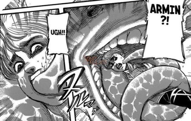 Dự đoán spoiler Attack On Titan chap 136: Armin phản công, Mikasa hạ gục Titan Tiến Công