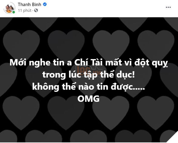 Cả showbiz Việt bàng hoàng đau đớn trước thông tin nghệ sĩ Chí Tài đột ngột qua đời - Ảnh 5.