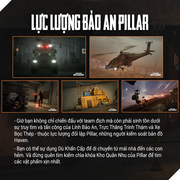 PUBG PC: Chi tiết bản cập nhật 10.1 - Bản đồ Haven, Lực lượng Pillar, Season 10 và nhiều hơn thế nữa  2