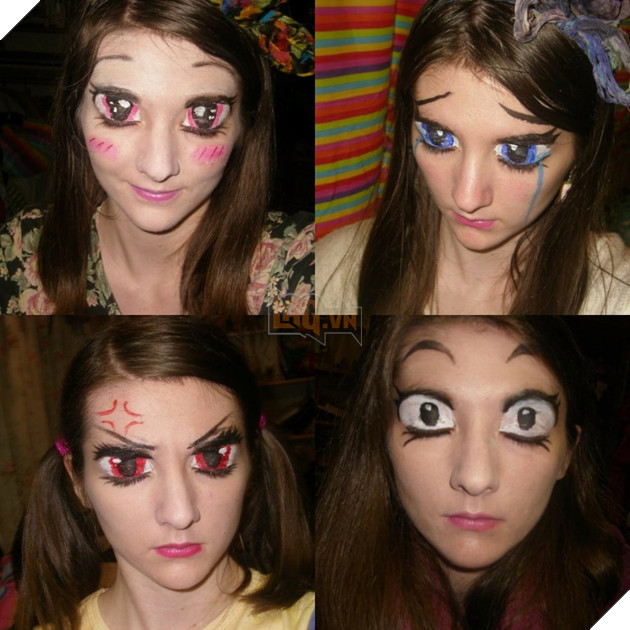 Hốt hoảng với những đôi mắt manga ngoài đời thực 3