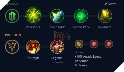  LMHT: Hướng dẫn cách lên đồ mới và bảng ngọc mạnh nhất cho Nautilus Tiền Mùa 11 9