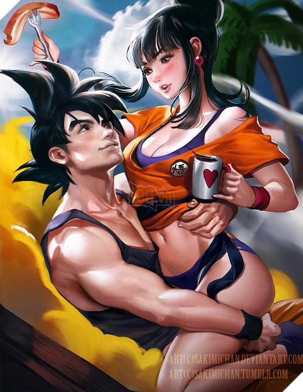 Loạt fanart không đấm nhau của Dragon Ball: Goku đừng cho ăn đậu thì yên bình thế này đây! 11