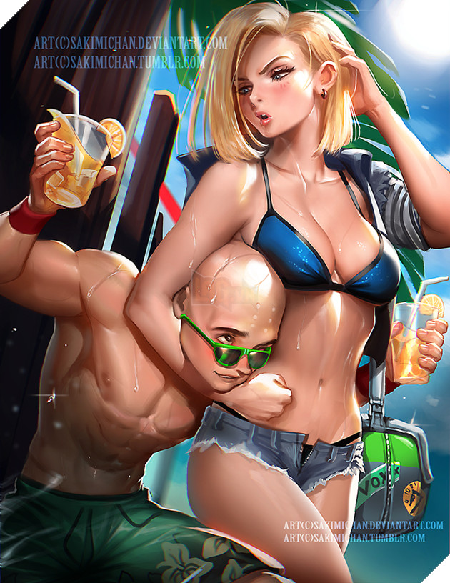 Loạt fanart không đấm nhau của Dragon Ball: Goku đừng cho ăn đậu thì yên bình thế này đây! 12