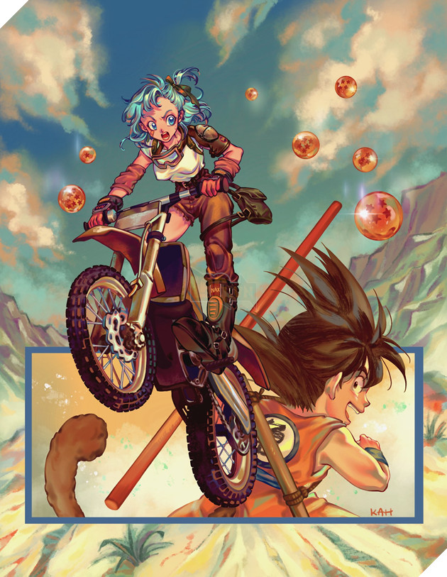 Loạt fanart không đấm nhau của Dragon Ball: Goku đừng cho ăn đậu thì yên bình thế này đây! 7