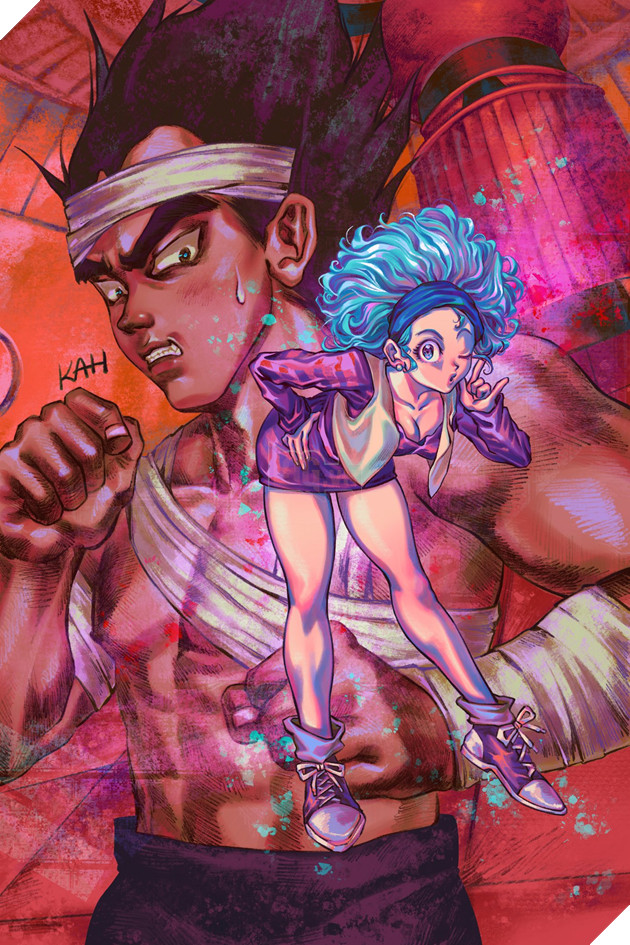 Loạt fanart không đấm nhau của Dragon Ball: Goku đừng cho ăn đậu thì yên bình thế này đây! 5