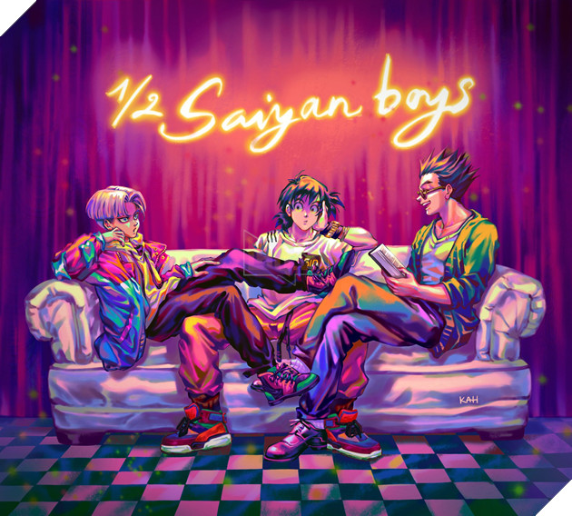 Loạt fanart không đấm nhau của Dragon Ball: Goku đừng cho ăn đậu thì yên bình thế này đây! 4