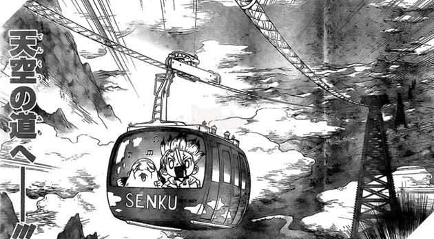 Spoiler Dr.Stone chap 178: đường xa vất vả, Senku quyết tâm chế tạo cáp treo vượt núi! 2