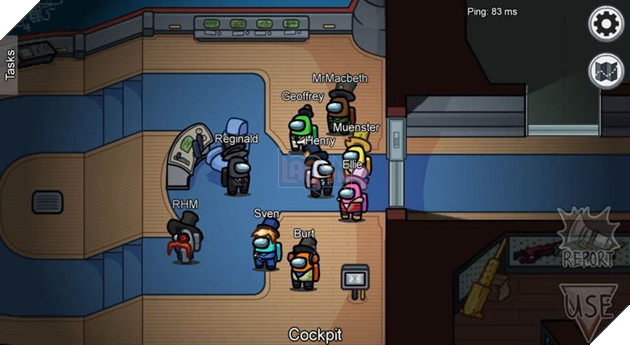 Among Us: Cái nhìn đầu tiên về Bản đồ Phi thuyền Toppat Mới