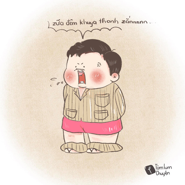 Cay khoé mắt với bộ ảnh chibi nghệ sĩ Chí Tài qua từng vở diễn 4