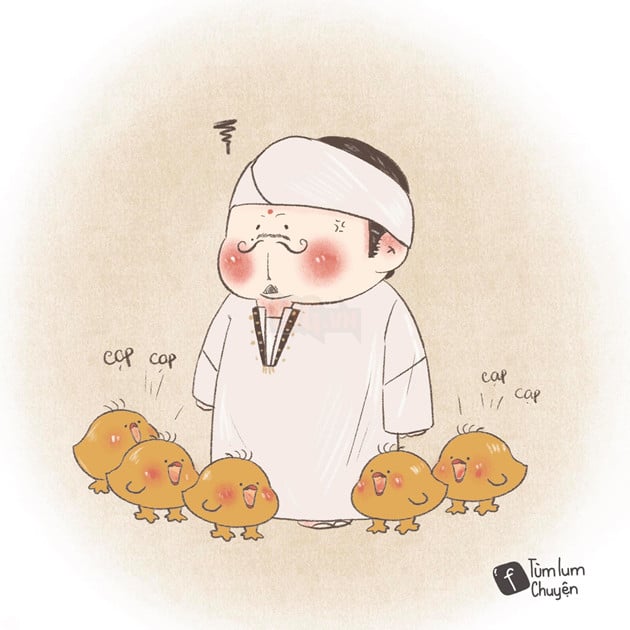 Cay khoé mắt với bộ ảnh chibi nghệ sĩ Chí Tài qua từng vở diễn 5