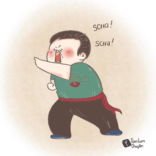 Cay khoé mắt với bộ ảnh chibi nghệ sĩ Chí Tài qua từng vở diễn 7