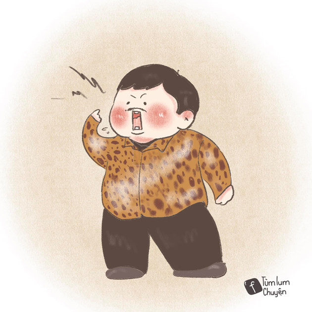 Cay khoé mắt với bộ ảnh chibi nghệ sĩ Chí Tài qua từng vở diễn 9