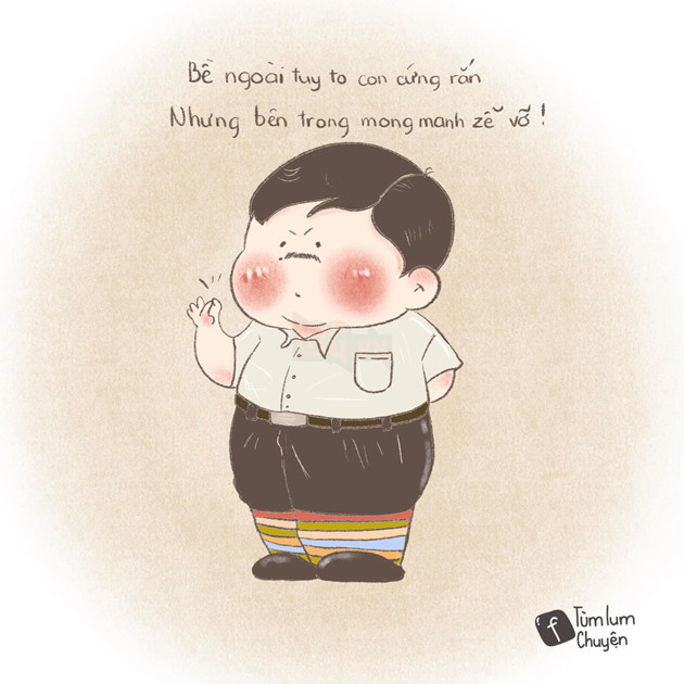 Cay khoé mắt với bộ ảnh chibi nghệ sĩ Chí Tài qua từng vở diễn 16