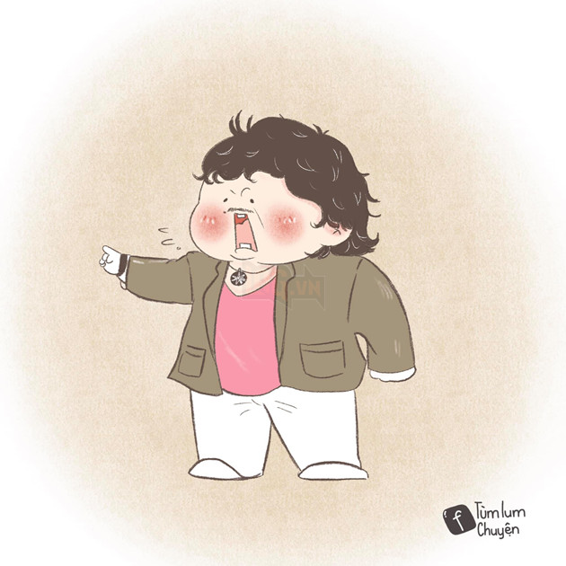 Cay khoé mắt với bộ ảnh chibi nghệ sĩ Chí Tài qua từng vở diễn 20