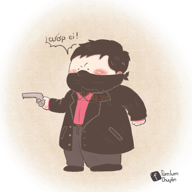 Cay khoé mắt với bộ ảnh chibi nghệ sĩ Chí Tài qua từng vở diễn 22