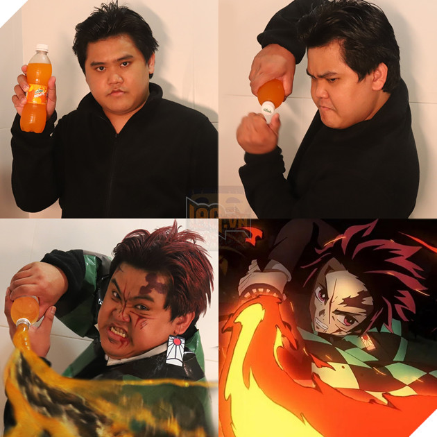 Nghỉ thở với loạt cosplay Kimetsu No Yaiba: Mugen Train siêu hài hước của thánh lowcostcosplay 3