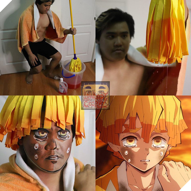 Nghỉ thở với loạt cosplay Kimetsu No Yaiba: Mugen Train siêu hài hước của thánh lowcostcosplay 6