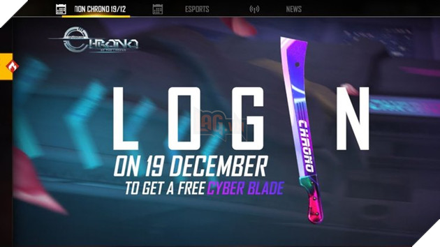 Garena Free Fire: Hướng dẫn từng bước để có được Katana và xe máy của Chrono 2