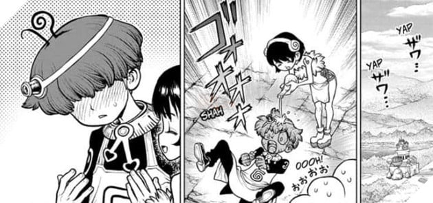 Dự đoán spoiler Dr.Stone chap 179: Biến xe thành cáp treo, Senku vượt núi thành công