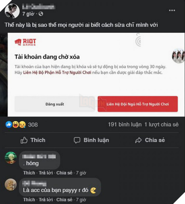 Game thủ Liên Minh: Tốc Chiến bị Riot xóa tài khoản, nghi vấn điền bừa thông tin cá nhân 2