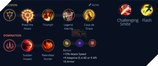  LMHT: Hướng dẫn cách lên đồ mới và bảng ngọc mạnh nhất cho Kindred Tiền Mùa 11 2