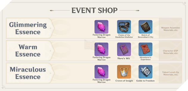 Genshin Impact - Chi tiết bản cập nhật 1.2 Vôi Trắng và Rồng Đen 25