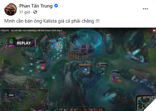 LMHT: Thầy Giáo Ba bất ngờ rao bán Zeros khi siêu sao này feed quên lối về tại All Star 2020 4