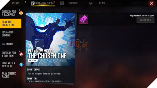 Free Fire: Mọi thứ về Chế độ 'Chosen One' Mới 2