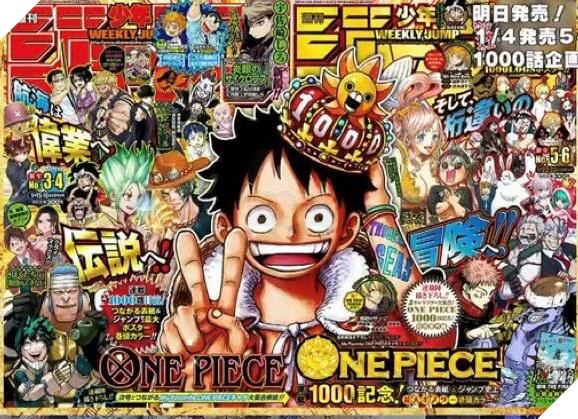 Spoiler One Piece chap 1000: Luffy Mũ Rơm Cùng 4 Siêu Tân Tinh đụng độ Tứ Hoàng Kaido và Big Mom 5