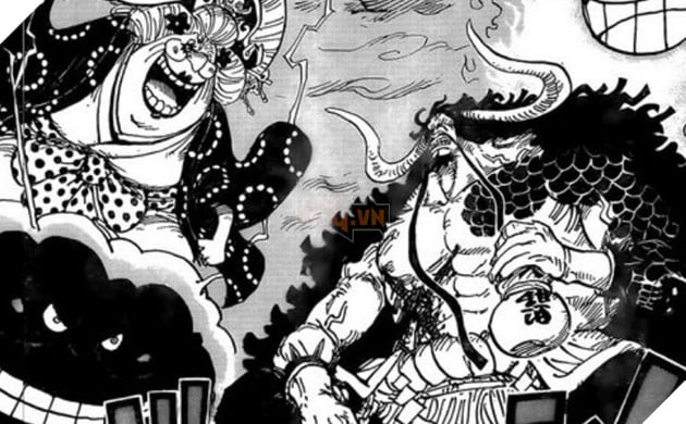Spoiler One Piece chap 1000: Luffy Mũ Rơm Cùng 4 Siêu Tân Tinh đụng độ Tứ Hoàng Kaido và Big Mom 4