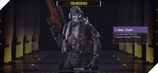 Call of Duty Mobile: Activision sắp tặng miễn phí skin Ghost Stealth Skin 2