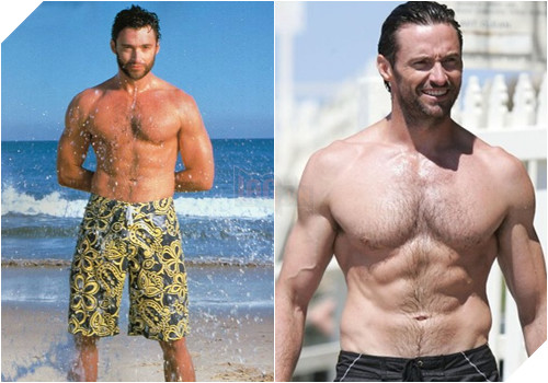 Quả là dị nhân, vợ chồng nhà Wolrine Hugh Jackman kéo nhau đi bơi giữa trời lạnh 6 độ 2