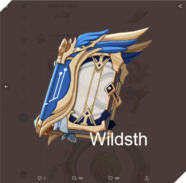 Rò rì tạo hình của hàng chục món vũ khí có thể sẽ xuất hiện tại phiên bản 1.3 của Genshin Impact 10