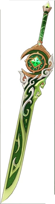 Rò rì tạo hình của hàng chục món vũ khí có thể sẽ xuất hiện tại phiên bản 1.3 của Genshin Impact 19