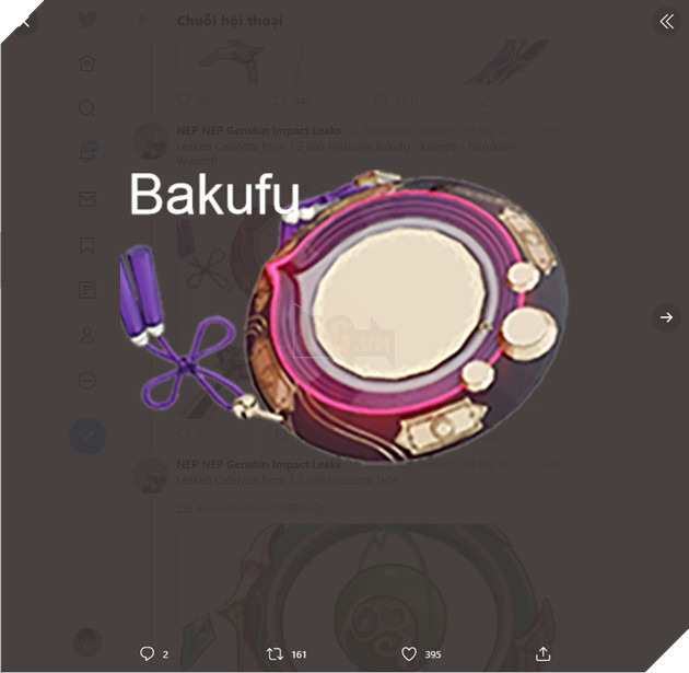 Rò rì tạo hình của hàng chục món vũ khí có thể sẽ xuất hiện tại phiên bản 1.3 của Genshin Impact 7