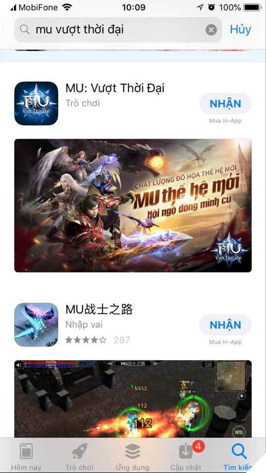 Hướng dẫn cách tải MU Vượt Thời Đại vừa mới ra mắt 2