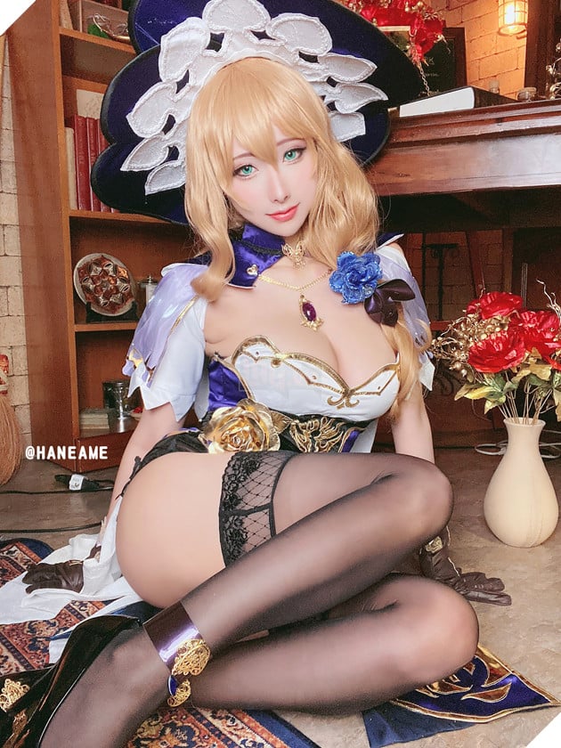 Nóng hết cả người với loạt ảnh cosplay Lisa Genshin Impact không-thể-hấp-dẫn-hơn của HaneAme 2