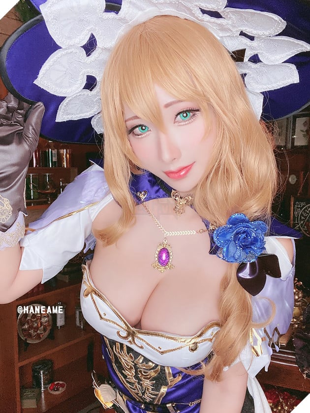 Nóng hết cả người với loạt ảnh cosplay Lisa Genshin Impact không-thể-hấp-dẫn-hơn của HaneAme 4