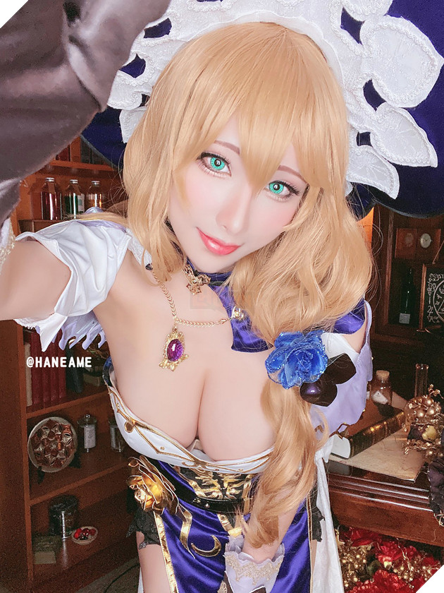 Nóng hết cả người với loạt ảnh cosplay Lisa Genshin Impact không-thể-hấp-dẫn-hơn của HaneAme 5