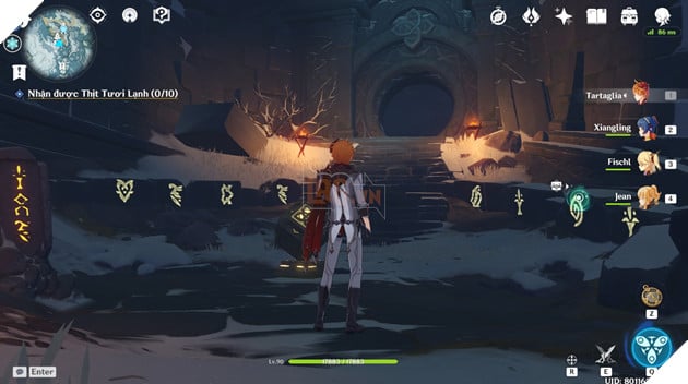 Hướng dẫn cách lấy vũ khí trọng kiếm Tuyết Vùi Tinh Ngân trong phiên bản 1.2 của Genshin Impact 15