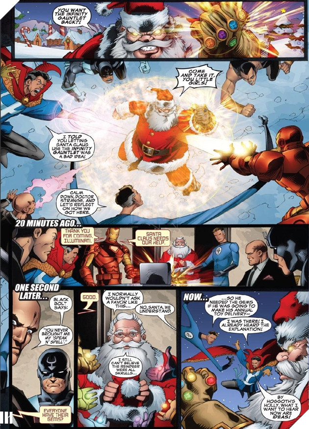 Không còn là ông lão thân thiện, hóa ra ông già Noel trong Vũ trụ Marvel là một dị nhân siêu mạnh  3