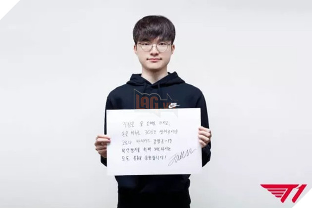 LMHT: Faker tiếp tục quyên góp từ thiện hỗ trợ đất nước chống covid-19 với tổng số tiền lên đến hàng tỷ đồng