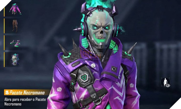 Free Fire 2021: Giao diện nhân vật mới 'Necroman' và 'Necromina' trong Elite Pass tiếp theo 4