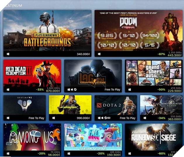 GTA 5 lại nằm trong Top game bán chạy nhất Steam năm 2020 trong gần 4 năm liền 2