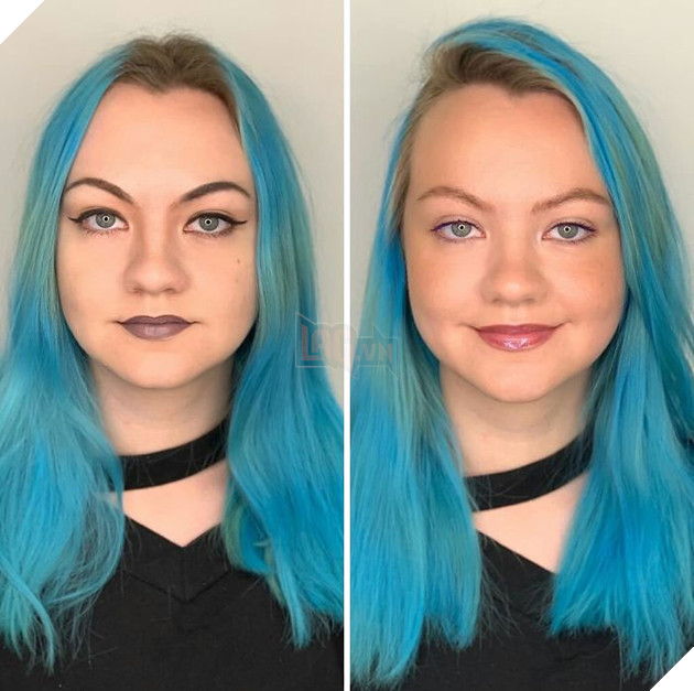 Bất ngờ trước sự khác biệt giữa tự trang điểm và được chuyện gia trang điểm 9