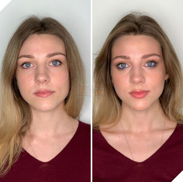 Bất ngờ trước sự khác biệt giữa tự trang điểm và được chuyện gia trang điểm 11