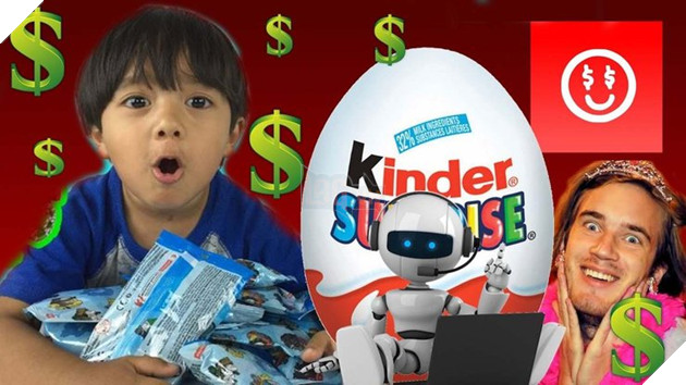 Đánh bại PewDiePie, cậu bé 9 tuổi trở thành Youtuber có thu nhập cao nhất năm 2020 2