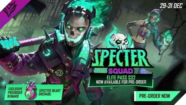 Garena Free Fire Elite Pass Season 32 Ngày phát hành, Chủ đề, Phần thưởng, v.v. 3